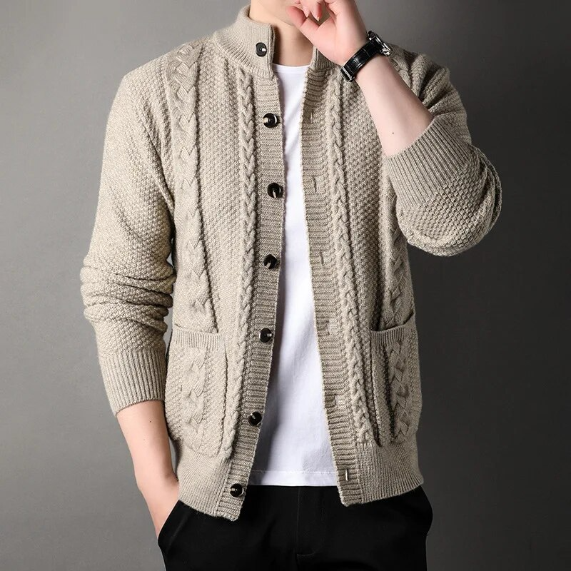 Varsity Premium Knit Cardigan