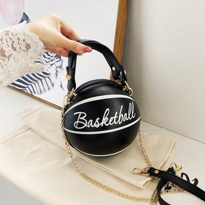 Shoulder Strap Spherical Basketball Bag