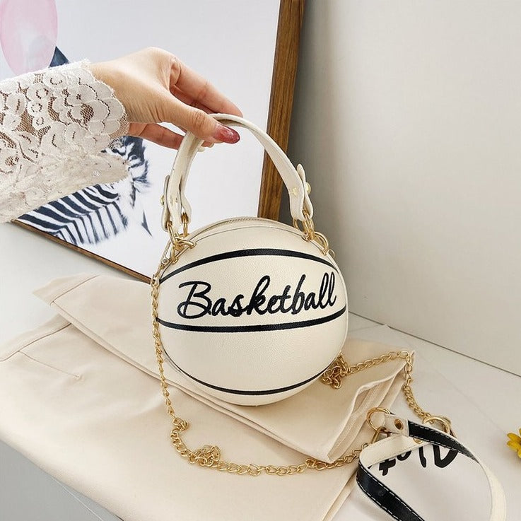 Shoulder Strap Spherical Basketball Bag