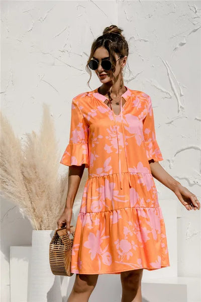 Serina™ Summer Floral Dress