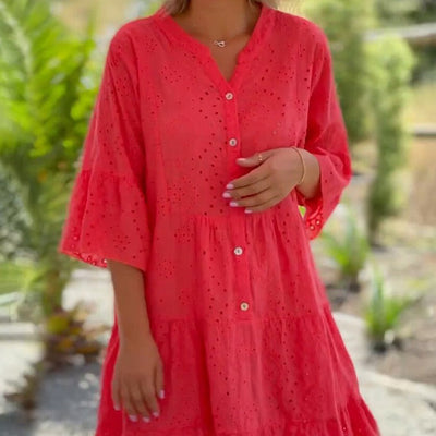 Flora™ Loose Lace Dress