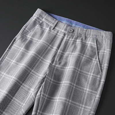 Manhattan Plaid Trousers