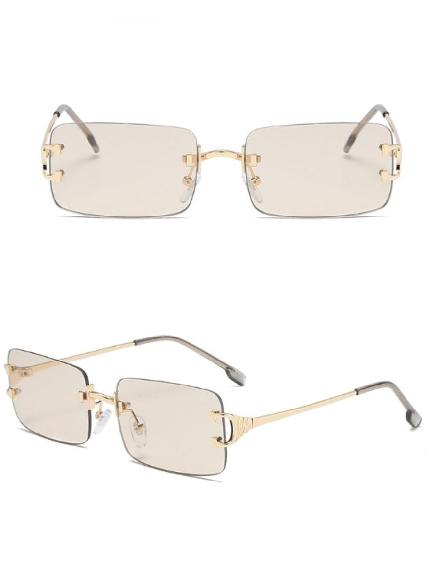 Radiant Rimless Sunglasses