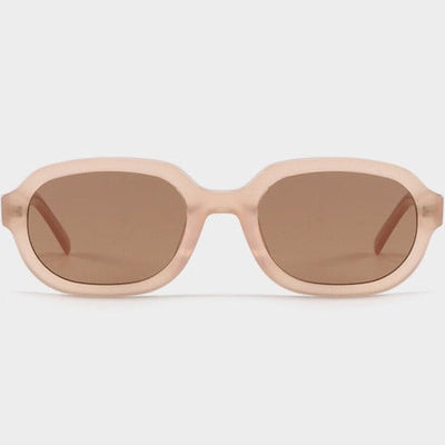 Brown Korean Plate High-Quality Sunglasses