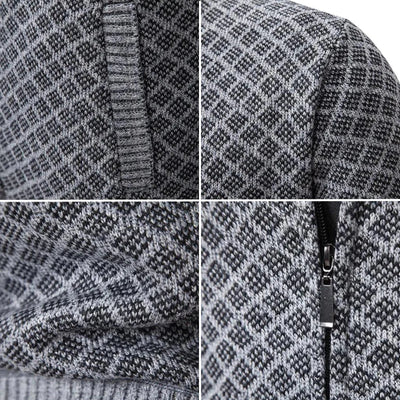 Remy Royal Jacquard Knitted Jacket