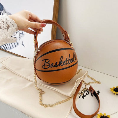 Shoulder Strap Spherical Basketball Bag