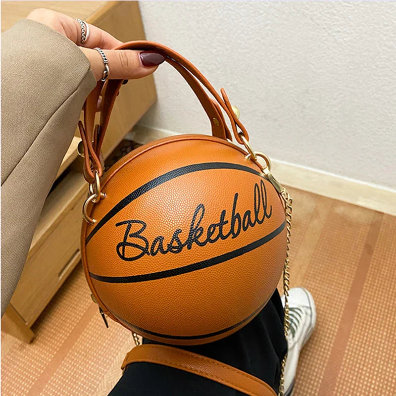 Shoulder Strap Spherical Basketball Bag