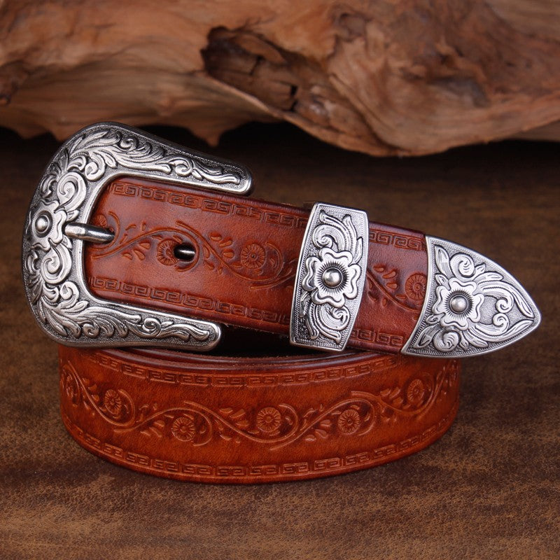 Western Ride Genuine Leather Belt