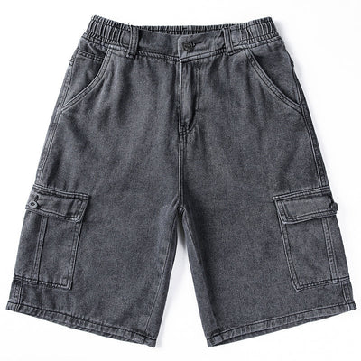 Bermuda Premium Denim Cargo Shorts